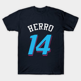 Tyler Herro Number 14 T-Shirt